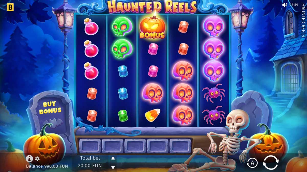 Haunted Reels slot machine game